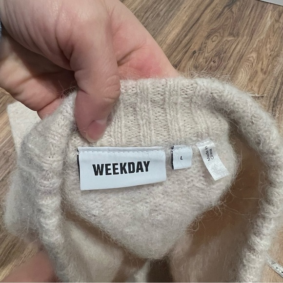 Weekday Paulina Wool Sweater Jumper - Picture 7 of 12